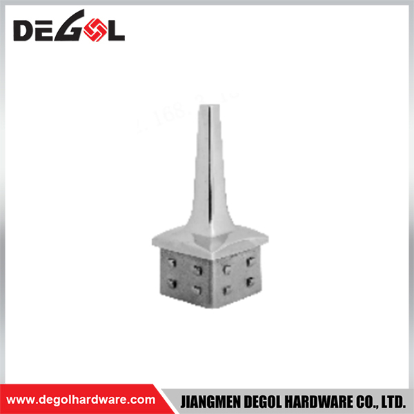 YA1222 Handrail End Fittings Satin Chrome Black