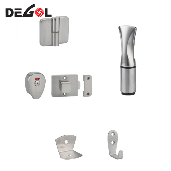 Hardware public toilet partition