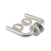 Modern style stainless steel heavy duty solid lever type elegant safe door handle