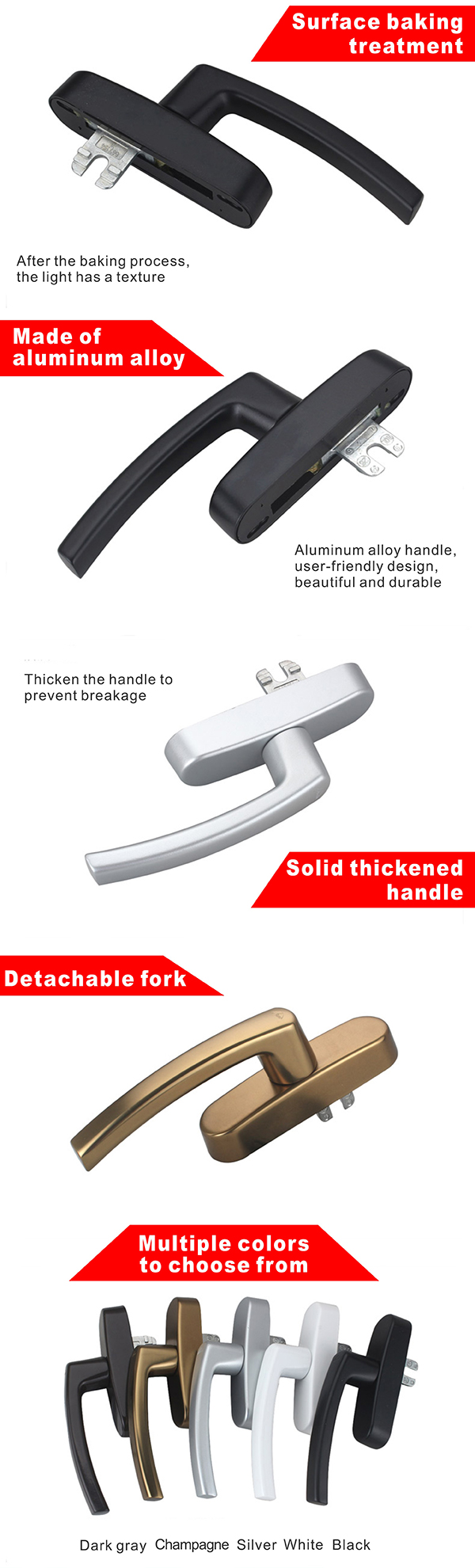 Antique Brass stainless steel handle