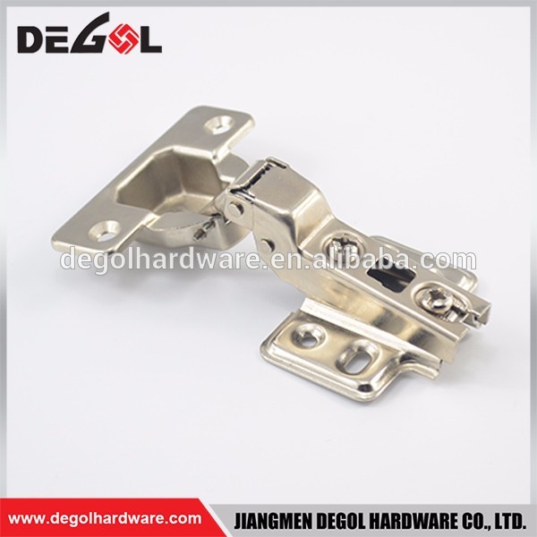 hydraulic slide on half overlay regular 2-way cabinet hinge