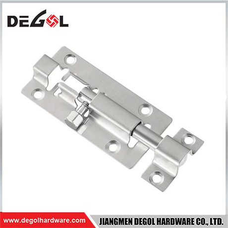 90*35mm Stainless steel door security slide latch lock heavy duty solid thicken steel
