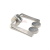 Custom Cheap stainless steel solid lever different type door handle free loading
