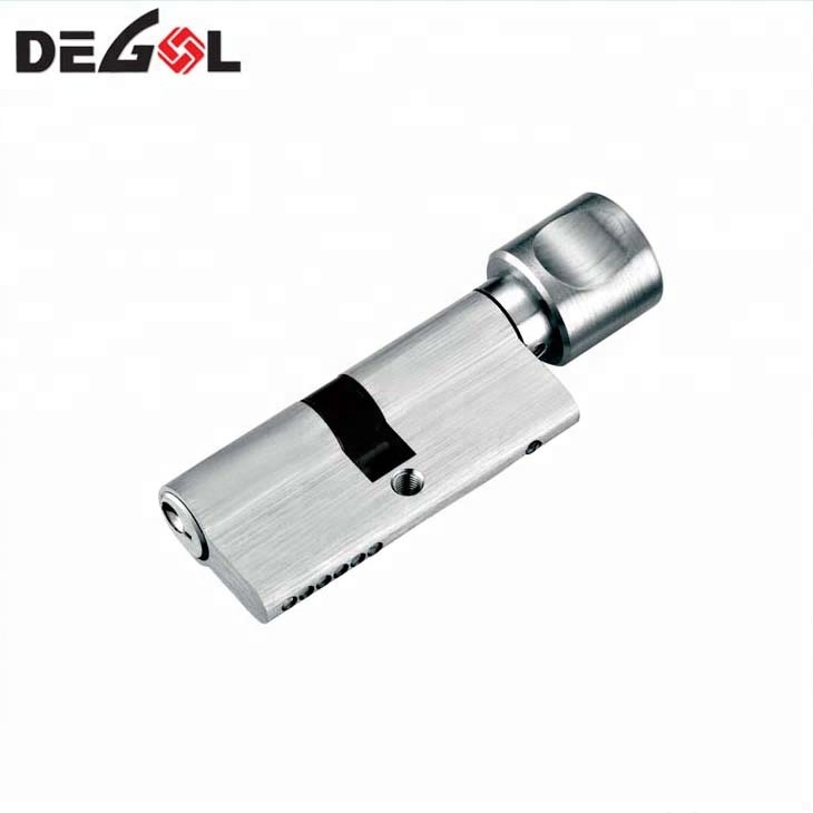 Euro Profile brass cylinder lock with master key