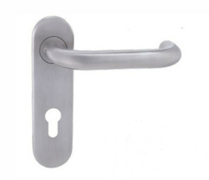 Simple Modern External Stainless Steel Door Handle On Plate With Competitive Price
