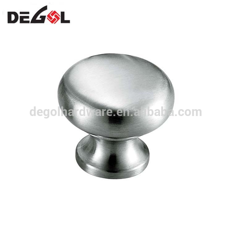 China wholesale zinc alloy single hole furniture knob for cabinet and drawer