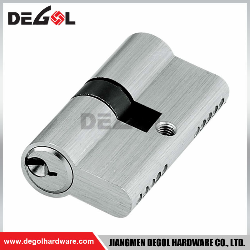 Hot sale high security brass cylinder with double side cylinder with knob