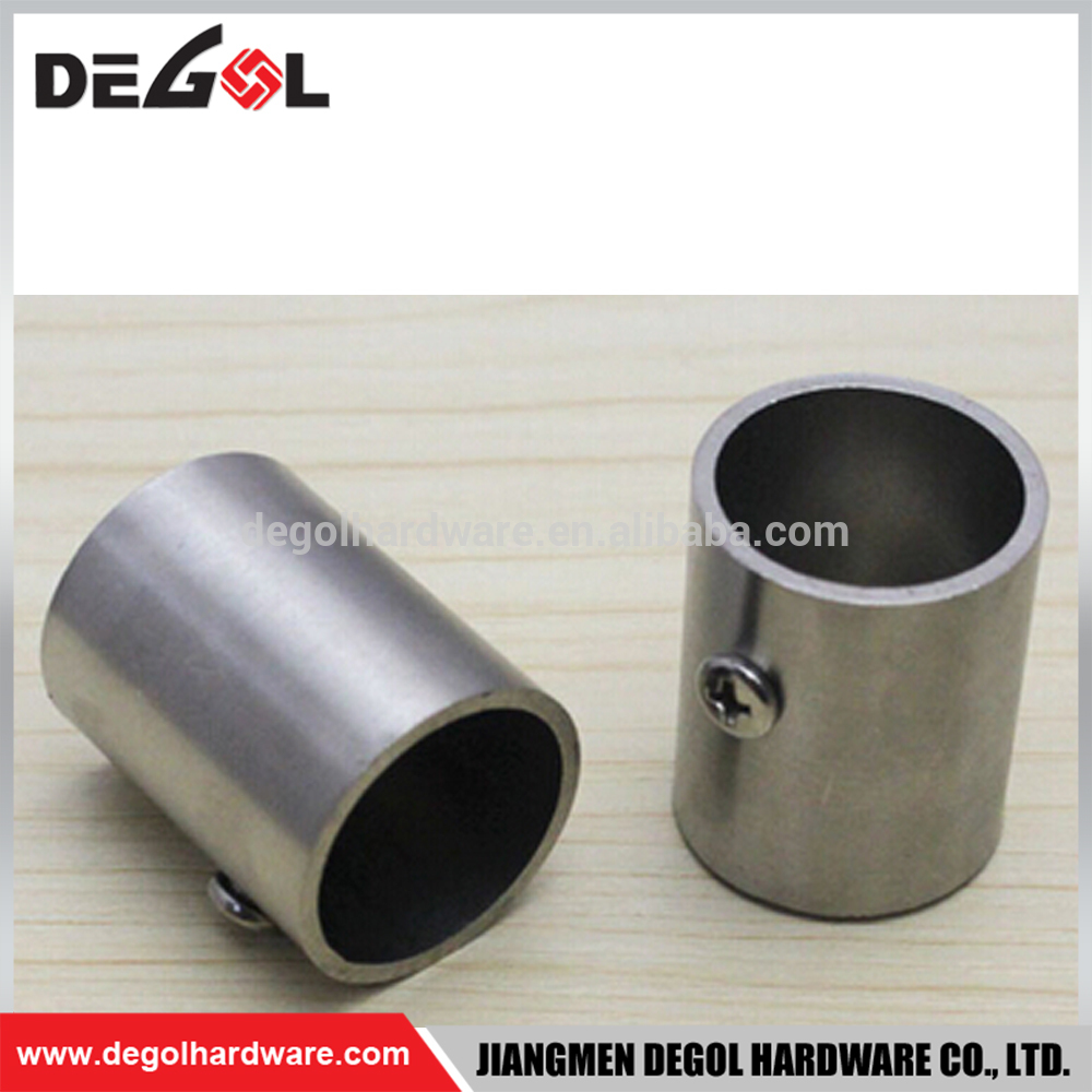 High quality wardrobe pipe fittings stainless steel tube flange