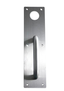 Door Hardware Accessory Cheap Pull Handle Stainless Steel Set Screw Entrance Door Handle Lock
