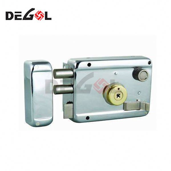 Door Handle With Foot Rim Lock Smart Night Latch