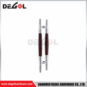 Factory price stainless steel round entry door pull handle for glass door