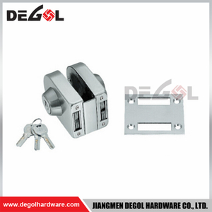 GL1033 glass door lock stainless steel commercial tempered frameless sliding house hotel