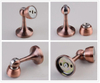 DS1036 Modern 304ss Satin Black Gold Finish Magnetic Door Stopper Stainless Steel Zinc for Hotel Application