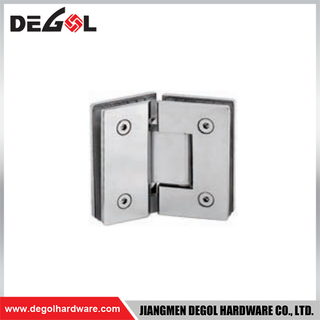 YC103 Glass Door Hingers Satin Chrome Black