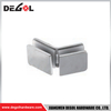 YC207 Glass Door Hingers Satin Chrome Black
