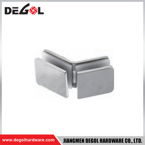 YC207 Glass Door Hingers Satin Chrome Black