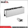 YE202 Glass Door Fitting Satin Chrome Black