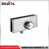 YE216 Glass Door Fitting Satin Chrome Black