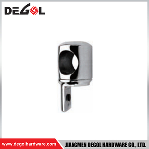 YC404 Glass Door Hingers Satin Chrome Black