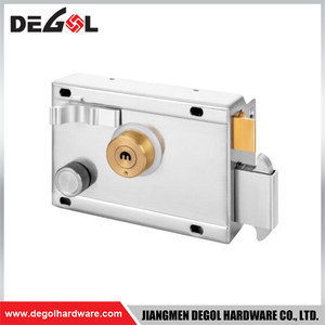 Multi-Layered Security Rim Lock - Protects Against Prying and Hacking