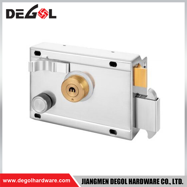 Multi-Layered Security Rim Lock - Protects Against Prying and Hacking