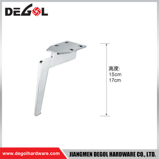 FL1121 Metal Furniture Legs Heavy Duty Wrought Iron Right Angle Sofa Leg