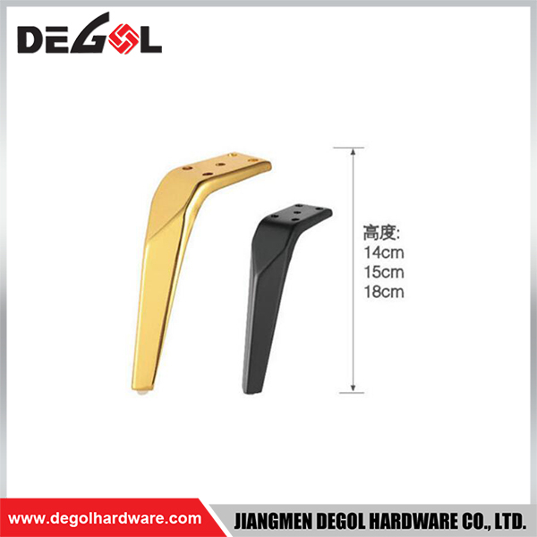 FL1128 Metal Furniture Legs Heavy Duty Wrought Iron Right Angle Sofa Leg