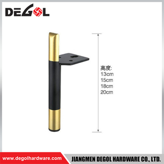 FL1155 Metal Furniture Legs Heavy Duty Wrought Iron Right Angle Sofa Leg