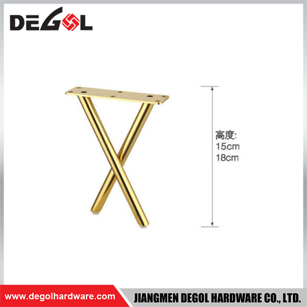 FL1163 Metal Furniture Legs Heavy Duty Wrought Iron Right Angle Sofa Leg