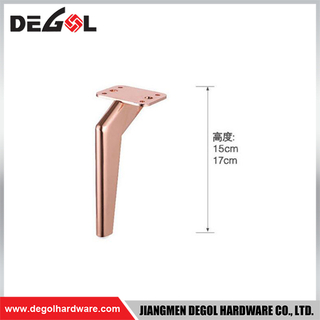 FL1110 Metal Furniture Legs Heavy Duty Wrought Iron Right Angle Sofa Leg
