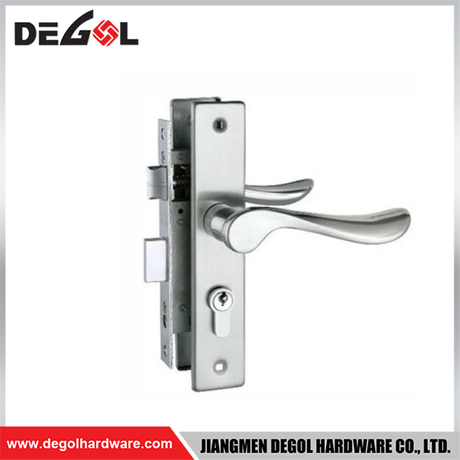SL1018 Aluminium narrow 85 mmPassword Aluminum Sliding Glass Door Lock Waterproof Outdoor With TTlock App Double Side Door 