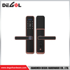 SML37 Zinc Alloy Door Handle Smart Lock Matt Black/ Satin Silver