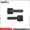 SML17 Zinc Alloy Door Handle Smart Lock Matt Black/ Satin Silver