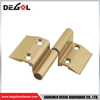 WHS1057 Gold Weather-Resistant Aluminum Hinges for Exterior Windows