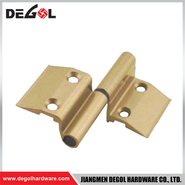 WHS1057 Gold Weather-Resistant Aluminum Hinges for Exterior Windows