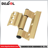 WHS1071 Gold Weather-Resistant Aluminum Hinges for Exterior Windows