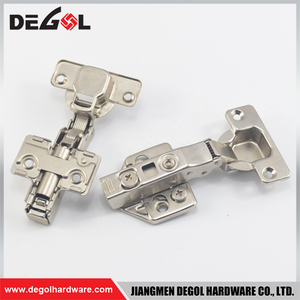 CH119F 3D overlay 2 hole with Hydraulic Automatic Closing Cabinet Hinge Soft Close Frame Hinge 3D Adjustable Hinge for Door