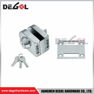 GL1016 glass door lock stainless steel commercial tempered frameless sliding house hotel
