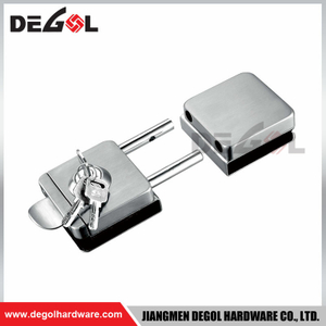 GL1003 glass door lock stainless steel commercial tempered frameless sliding house hotel