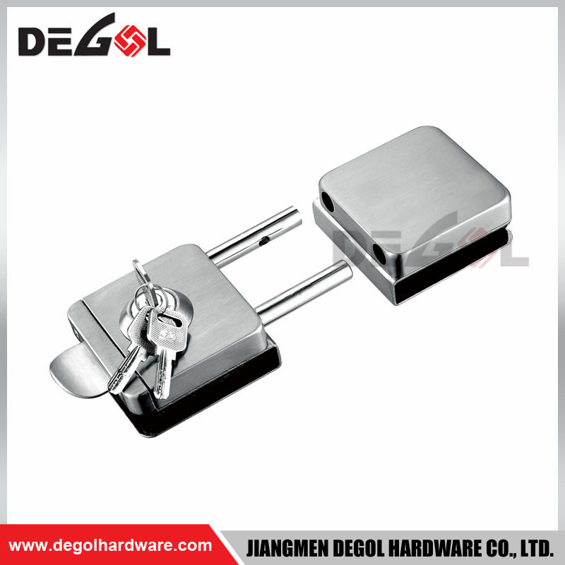 GL1003 glass door lock stainless steel commercial tempered frameless sliding house hotel