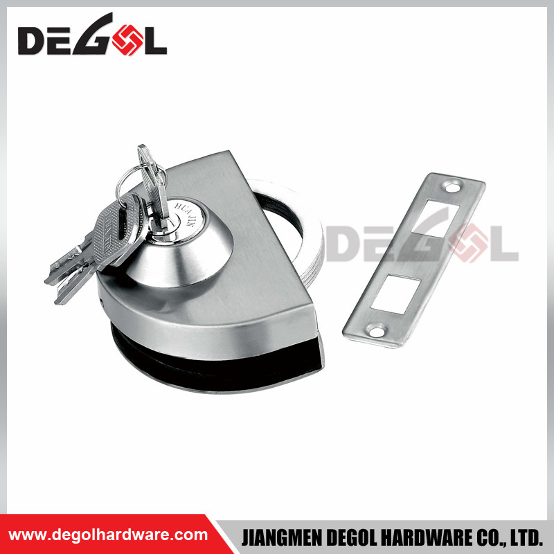 GL1004 glass door lock stainless steel commercial tempered frameless sliding house hotel