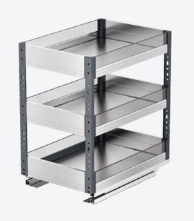 CPB17 Kitchen Cabinet Pull-out Baskets Are Used for Kitchen Storage