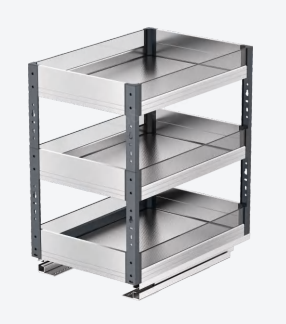 CPB17 Kitchen Cabinet Pull-out Baskets Are Used for Kitchen Storage