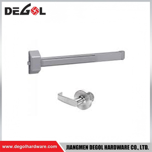 Adjustable Panic Push Bar Lock Flexible Mount For Different Fire Door Frames