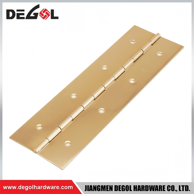 Heavy Duty Stainless Steel Piano Hinge With Holes For Cabinet Furniture Installation