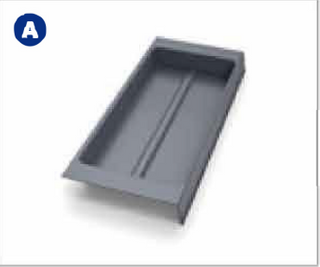 A240 Classical Tray with fixed slots to fit to the drawer width 