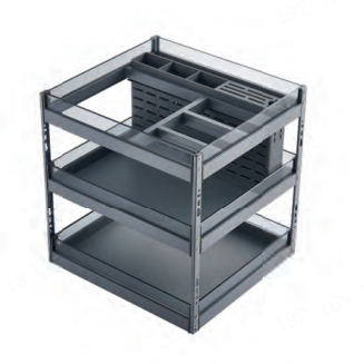 CPB87 Kitchen Cabinet Pull-out Baskets Are Used for Kitchen Storage