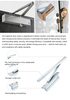 Non Handed Concealed Door Closer Universal Installation For Left And Right Opening Doors