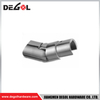 YA1262 Handrail End Fittings Satin Chrome Black