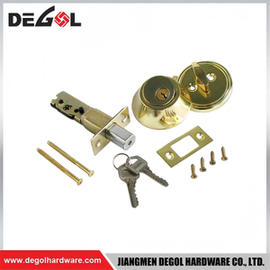 Heavy Duty Deadbolt Lock with Durable Cylinder Mechanism for Entry Doors